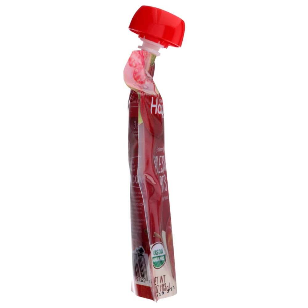 HAPPY BABY: Apples Guavas and Beets Pouch, 4 oz