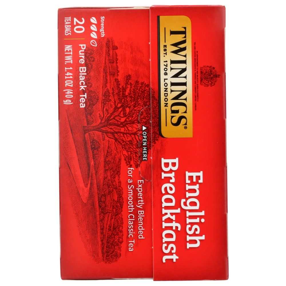 TWINING TEA: English Breakfast Tea, 20 bg