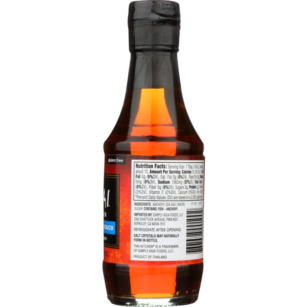 THAI KITCHEN: Gluten Free Premium Fish Sauce, 6.76 oz