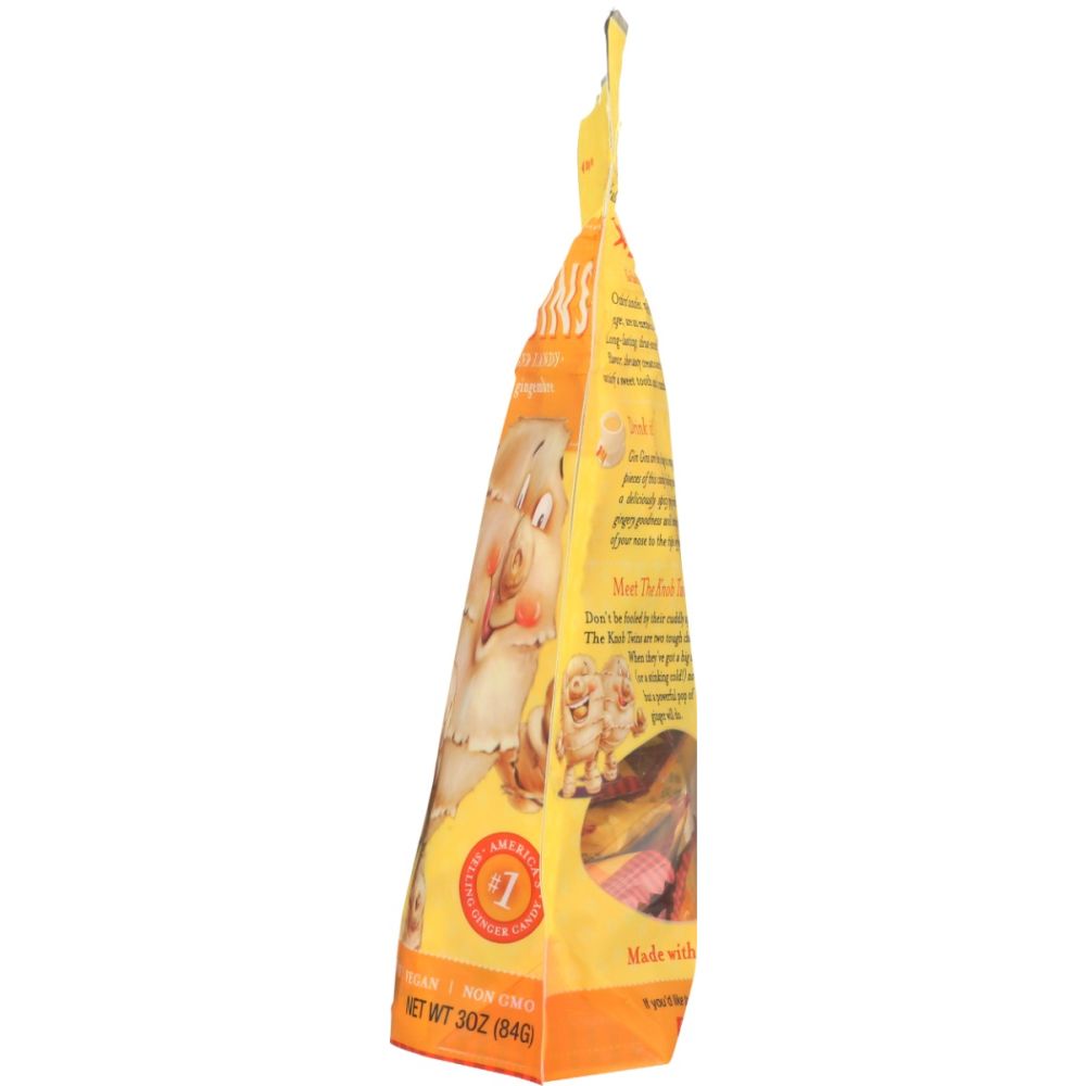 THE GINGER PEOPLE: Gin Gins Double Strength Hard Ginger Candy, 3 oz