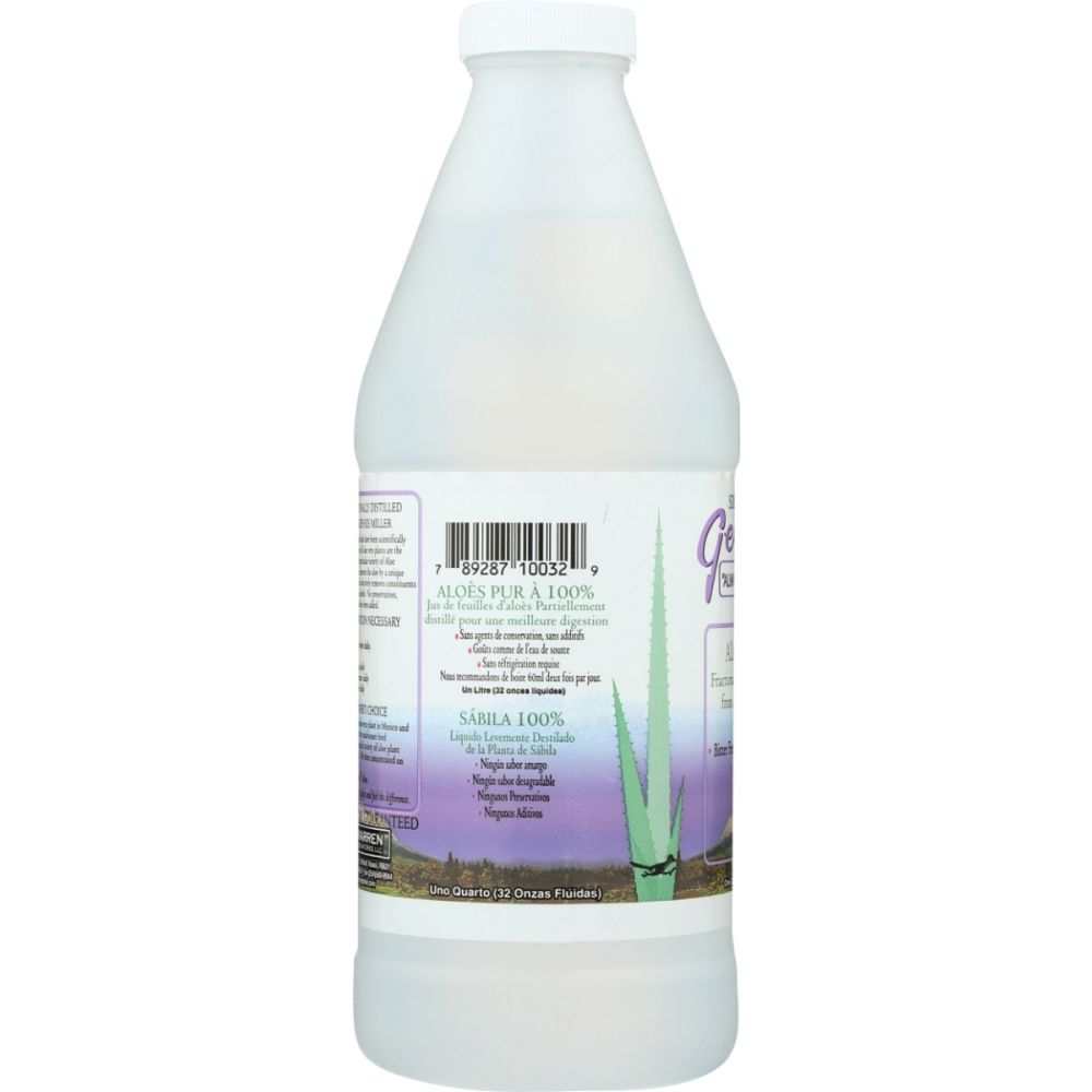GEORGES: Aloe Vera Distilled Liquid, 32 oz