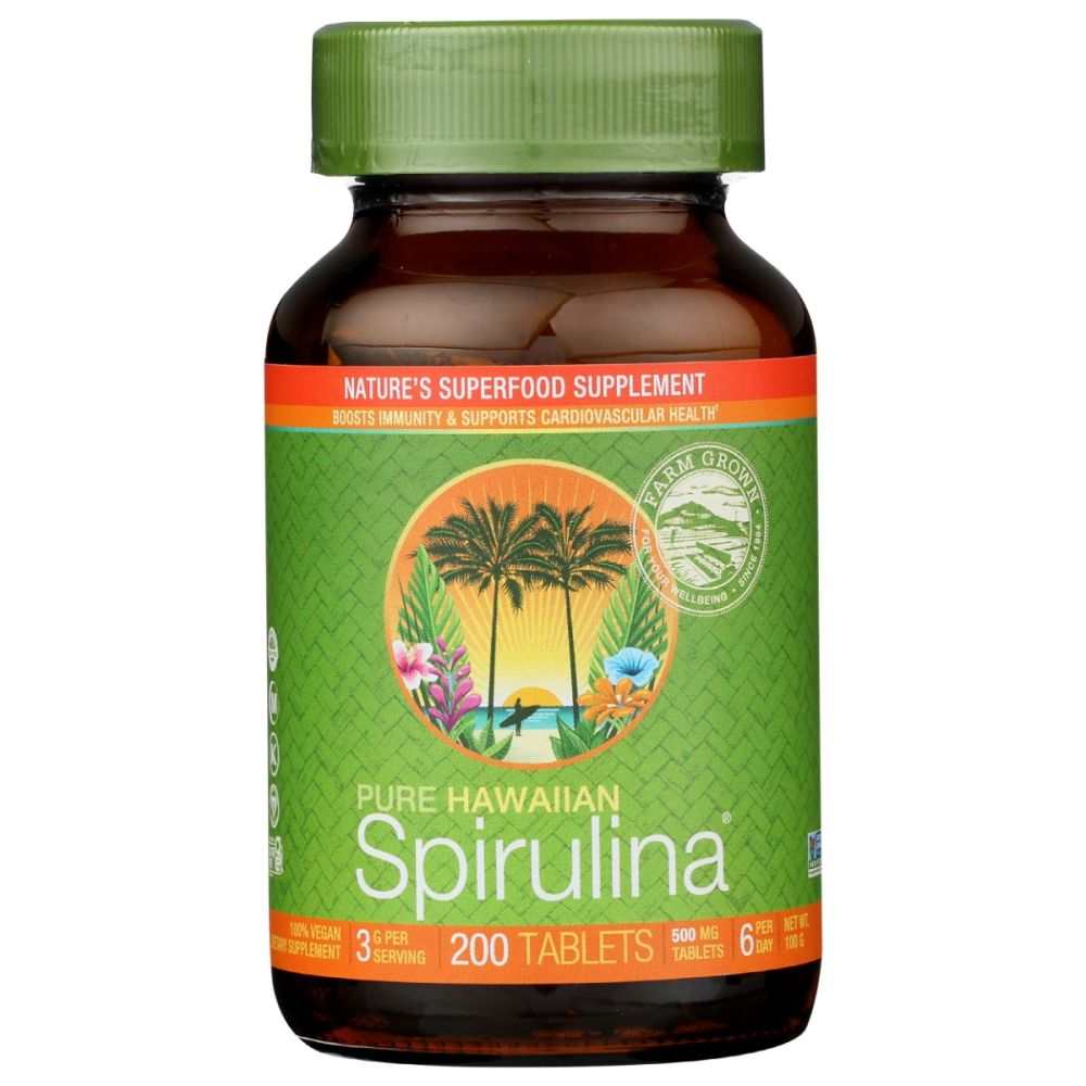 NUTREX: Hawaiian Spirulina Pacifica 500mg, 200 tb