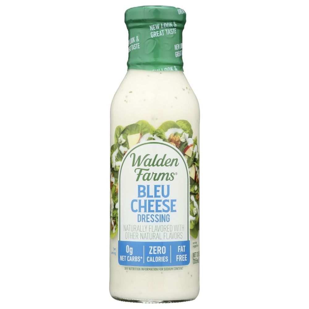 WALDEN FARMS: Bleu Cheese Zero Calorie Dressing-12fl oz|Tangy Delicious