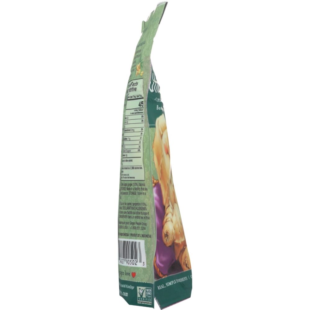 THE GINGER PEOPLE: Gin Gins Original Ginger Chews, 3 oz