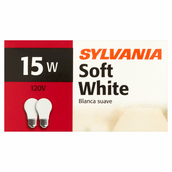 SYLVANIA Bulb, A15, Soft White, 15 Watts