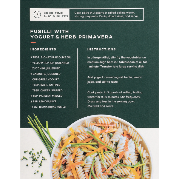 Bionaturae Fusilli, Gluten Free