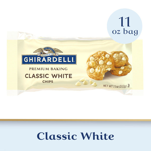 Ghirardelli Classic White Premium Baking Chips