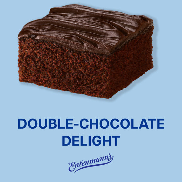 Entenmann's Chocolate Fudge, Iced Cake, Sheet Cake, 17 oz
