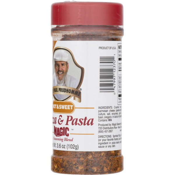 Chef Paul Prudhomme's Chef Paul Prudhomme Pizza & Pasta Magic Seasoning Blend Hot & Sweet