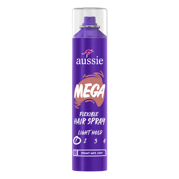 Aussie Flexible Hair Spray for Curly Hair, Straight Hair, and Wavy Hair