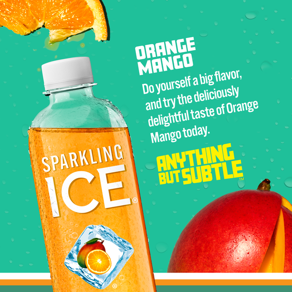 Sparkling Ice® Zero Sugar Orange Mango Sparkling Water