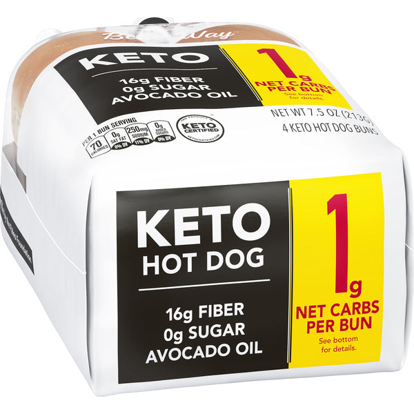 Lewis Bake Shop Keto Hot Dog Buns