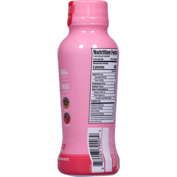 RAW Strawberry Milkshake Protein Shake