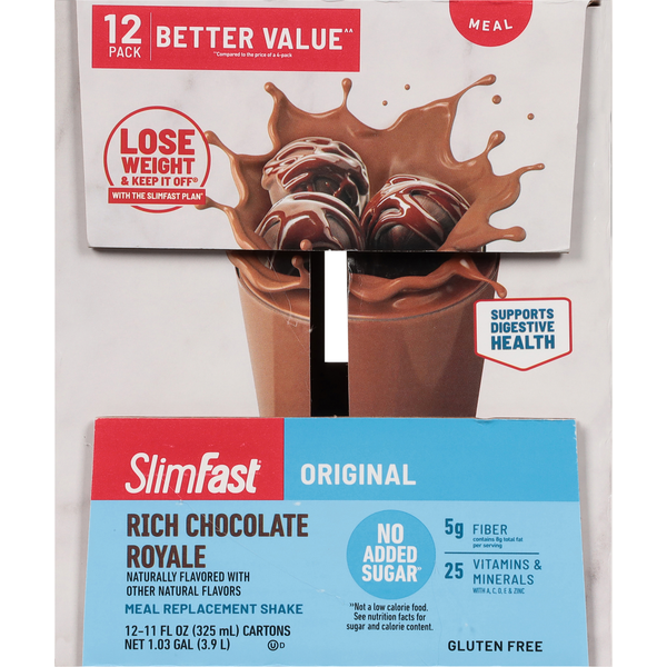 SlimFast Original Rich Chocolate Royale Meal Replacement Shake
