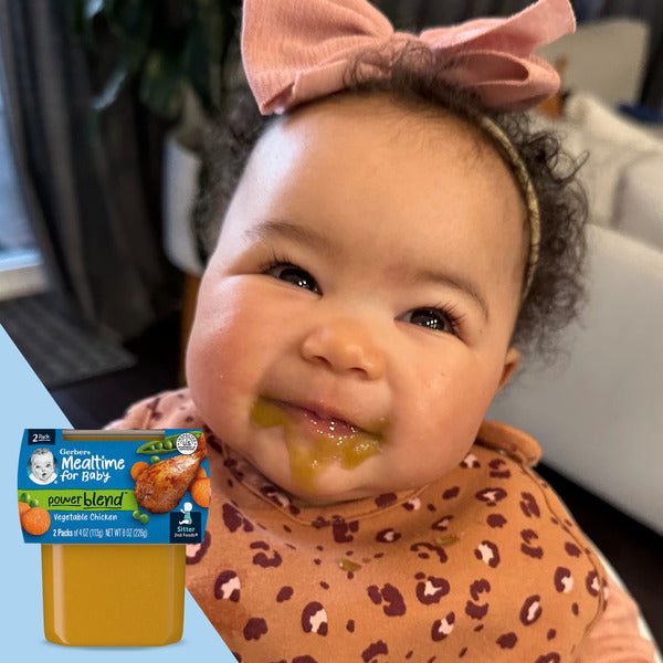 Gerber Vegetable Chicken Nutritious Dinner 2nd Foods