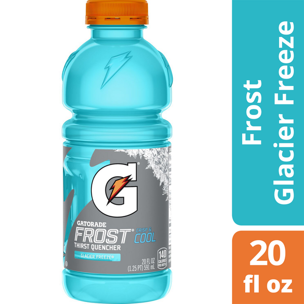 Gatorade Thirst Quencher Glacier Freeze 20 Fl Oz