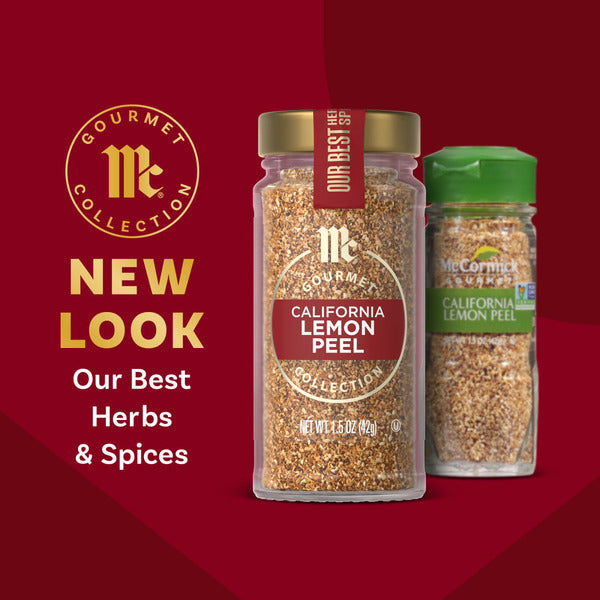 MCCORMICK GOURMET California Lemon Peel