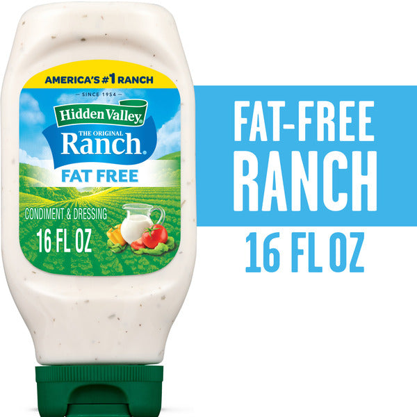 Hidden Valley Original Ranch Fat Free Salad Dressing and Topping