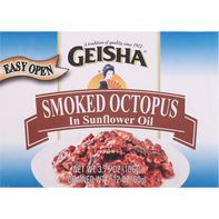 Geisha Octopus in Sunflower Oil, Smoked️