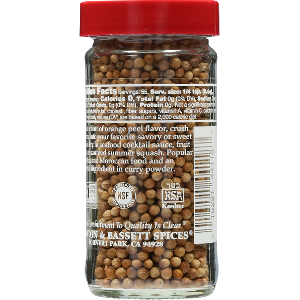 Morton & Bassett Spices Coriander Seed