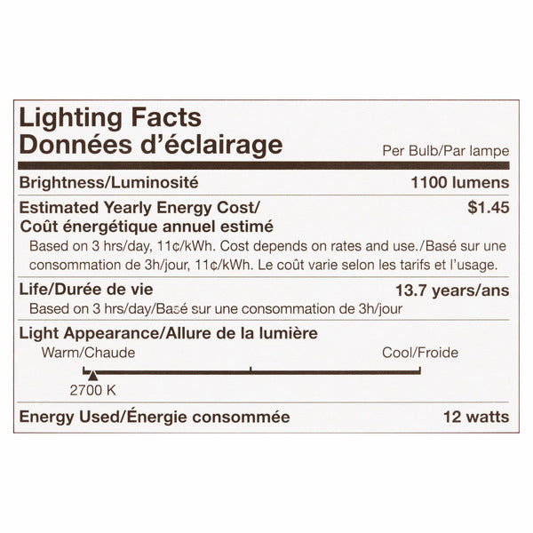 Sylvania Natural Led 85w Soft White Br40 Frosted Bulbs
