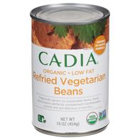CADIA Beans, Organic, Low Fat, Refried Vegetarian️