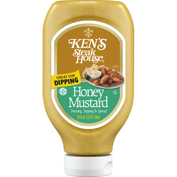 Ken's Steak House Honey Mustard Dressing, Topping & Spread