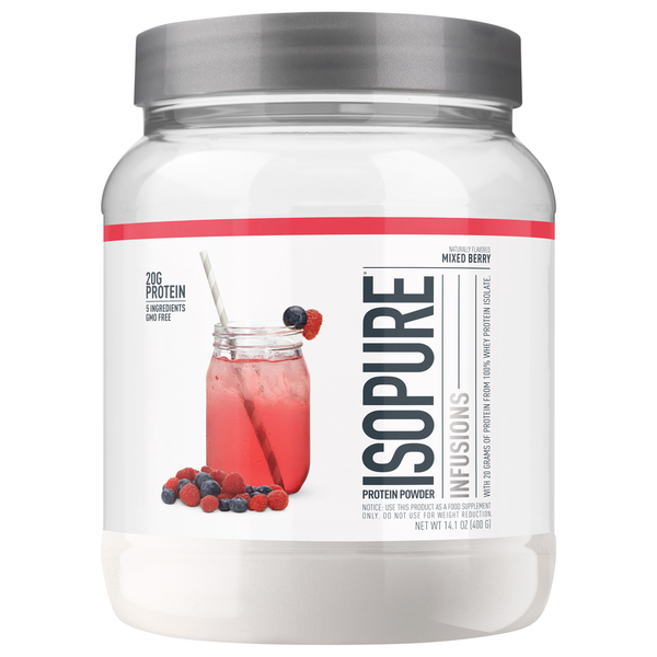 Isopure Protein Powder, Mixed Berry