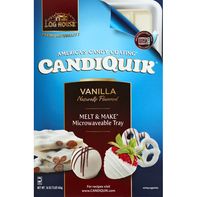 Log House Foods CANDIQUIK Candy Coating, Vanilla️