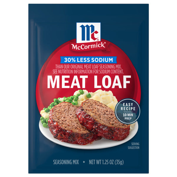 McCormick 30% Less Sodium Meat Loaf Seasoning Mix