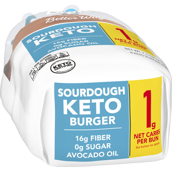 Lewis Bake Shop Sourdough Keto Burger Buns