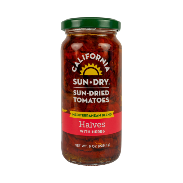 California Sun Dry Sundried Tomato Halves in Oil, Halves