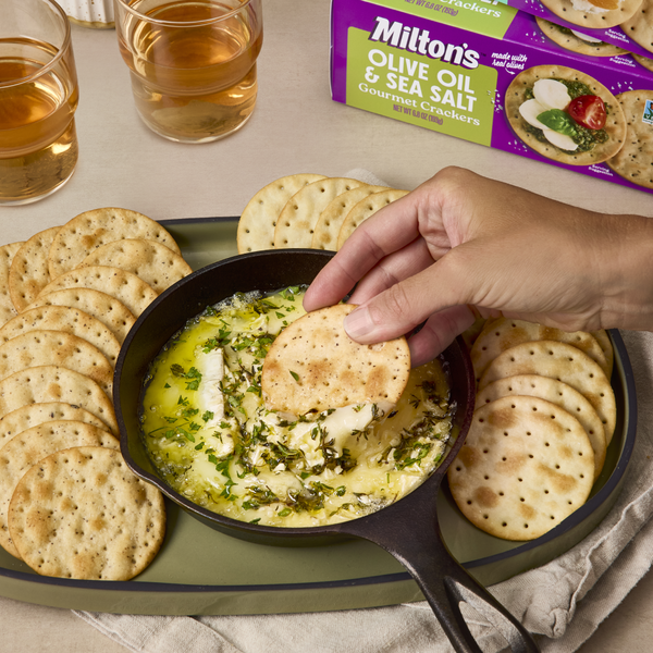 Milton's Organic Crackers, Olive Oil & Sea Salt