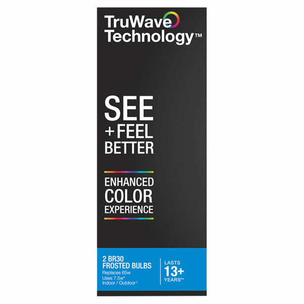 Sylvania Truwave Technology Led 65w Daylight Br30 Frosted Bulbs