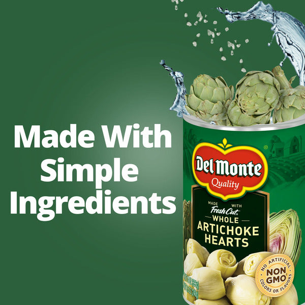 Del Monte Whole Artichoke Hearts