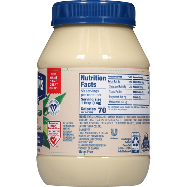 Hellmann's Spread & Dressing, Mayo, Plant Based