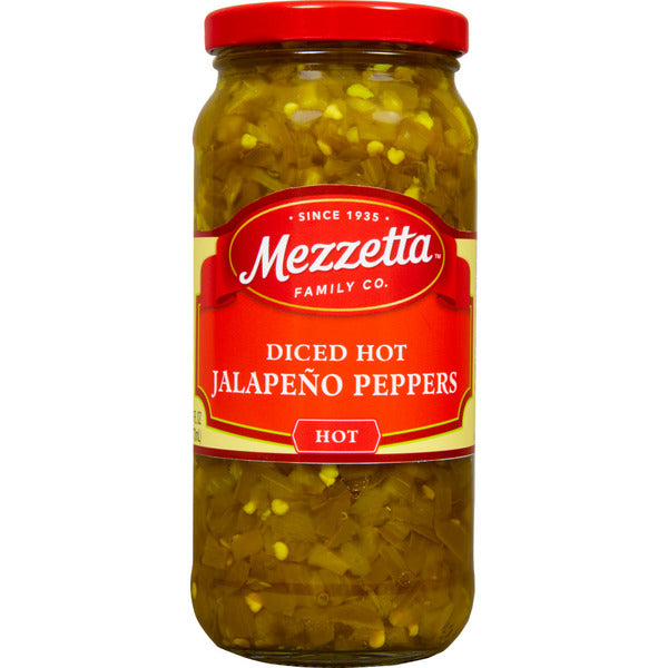 Mezzetta Diced Hot Jalapeño Peppers
