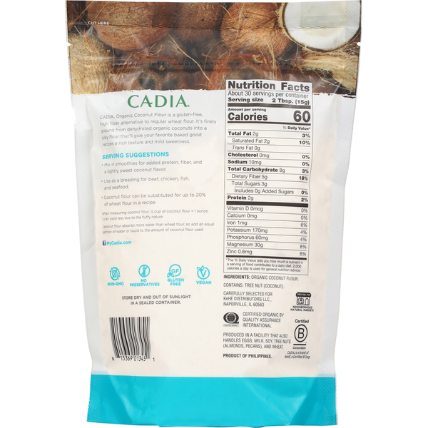 CADIA Coconut Flour, Organic