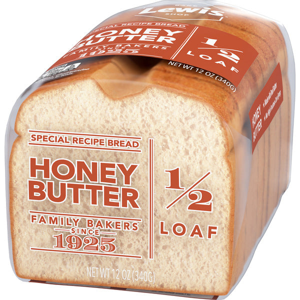 Lewis Bake Shop Honey Butter Half Loaf Bread
