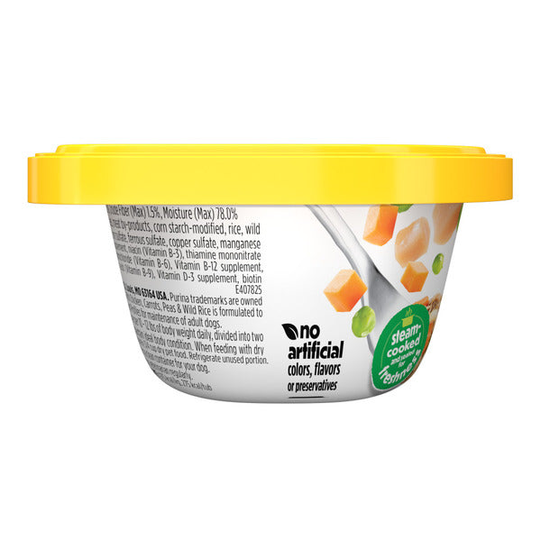 Purina Beneful Freshly Prepared Blends Wet Dog Food With Chicken, Carrots, Peas and Wild Rice
