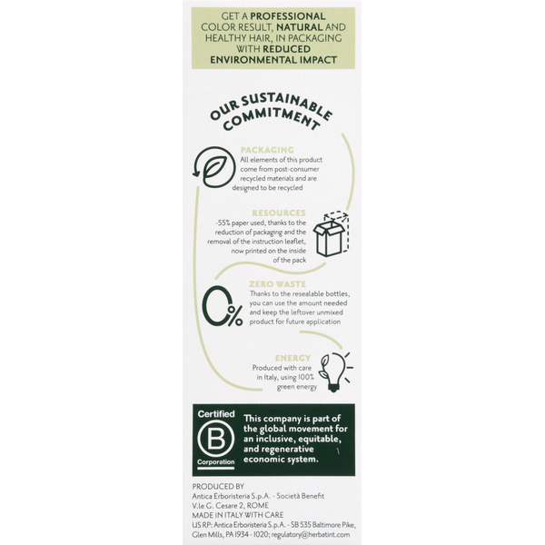 Herbatint Haircolor Gel, Permanent, Dark Blonde, 6N