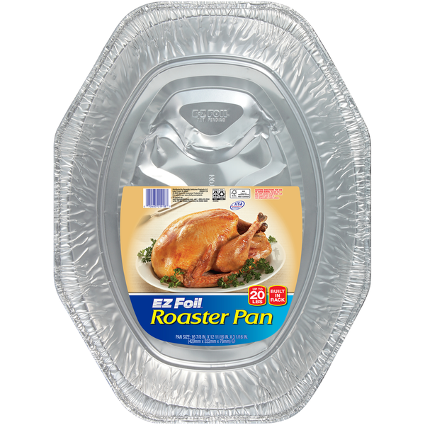 Hefty EZ Foil 16-7/8 x 12-11/16 x 3-1/16 in. Roaster Pan