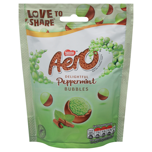 Nestlé AERO Peppermint Bubbles, Delightful