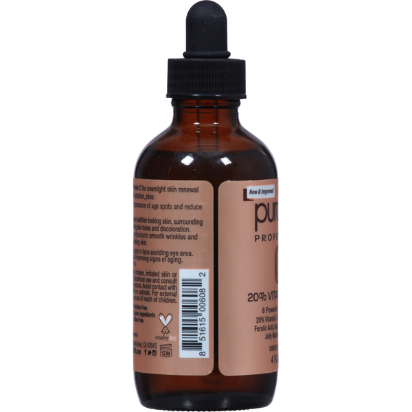 PURA D’OR Serum, 20% Vitamin C, Unisex, For Skin