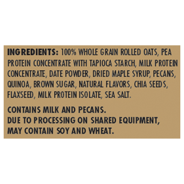 Kodiak Maple Pecan Overnight Oats