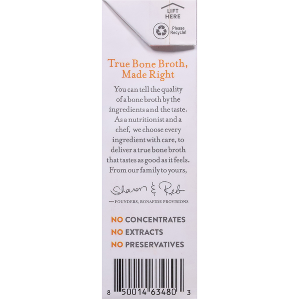 Bonafide Provisions Chicken Bone Broth, Organic