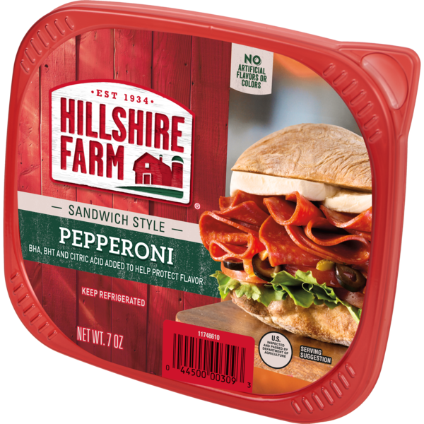 Hillshire Farm Sandwich Style Pepperoni, 7 oz