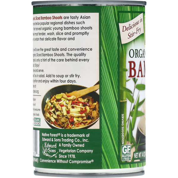 Native Forest Organic Sliced Bamboo Shoots