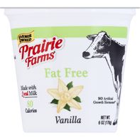 Prairie Farms Yogurt, Fat Free, Vanilla, Blended️