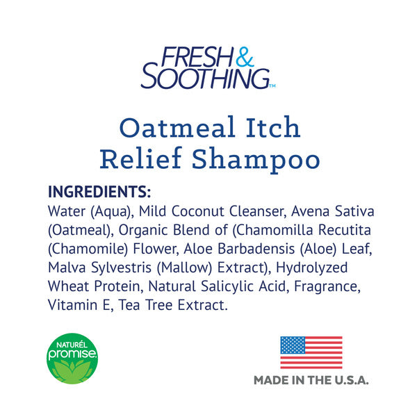 Naturel Promise Fresh & Soothing Oatmeal Itch Relief Shampoo for Pets